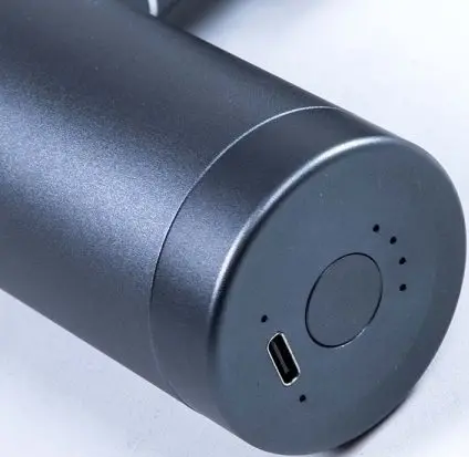 Перкусійний масажер LivePro MINI MASSAGE GUN сірий LP8513