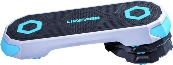 Степ-платформа LivePro STEP PLATFORM сіро-блакитно-чорна LP8244