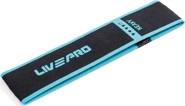 Еспандер-петля LivePro POWER LOOP HEAVY чорно-блакитний LP8414-H