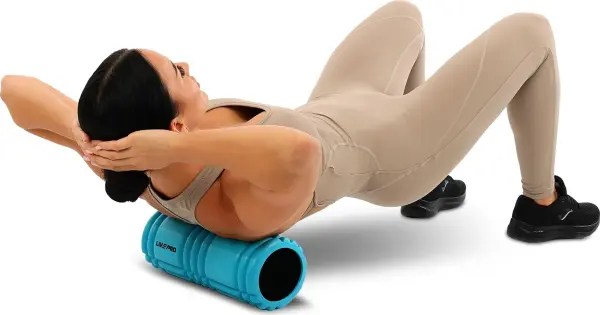 Массажный ролик LivePro PERFORMANCE ROLLER голубой LP8231