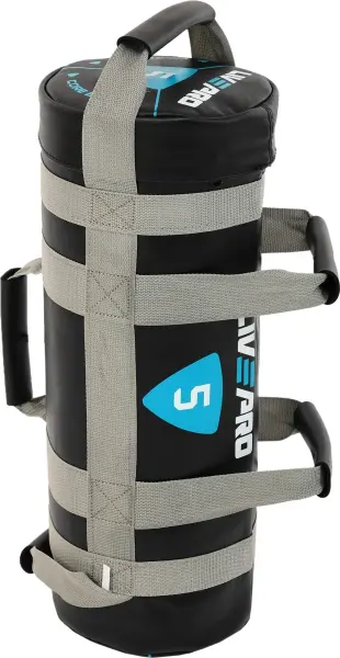 Мішок для кросфіту LivePro POWER BAG 5 кг чорно-сірий LP8120-5