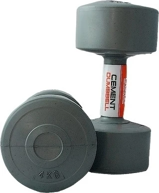 Гантели LiveUp CEMENT DUMBELL серые (2 х 4,0 кг) LS2003-4