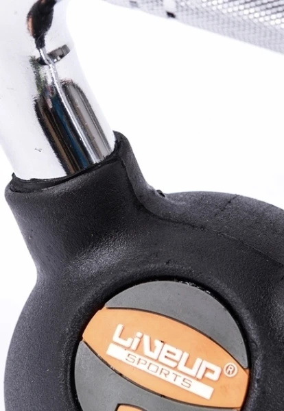 Гиря LiveUp RUBBER KETTEL DUMBELL черная (6,0 кг) LS2044-6
