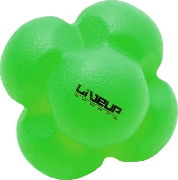 М'яч для тренування реакції LiveUp REACTION BALL зелений LS3005-g