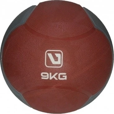 М'яч медичний (медбол) LiveUp MEDICINE BALL коричнево-сірий 9 кг LS3006F-9