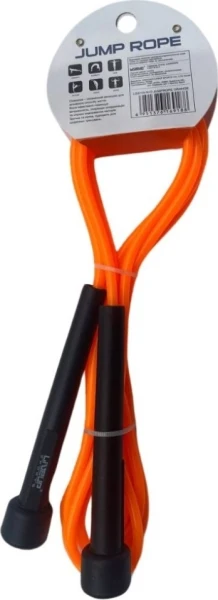 Скакалка LiveUp JUMP ROPE оранжево-чорна LS3115-N-O
