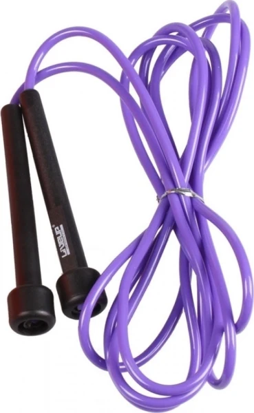 Скакалка LiveUp PVC JUMP ROPE фиолетово-черная LS3115-p