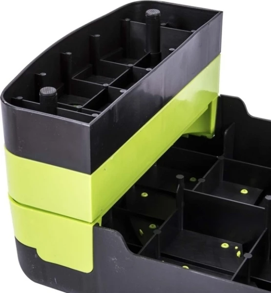 Степ-платформа LiveUp POWER STEP чорно-салатова LS3168B