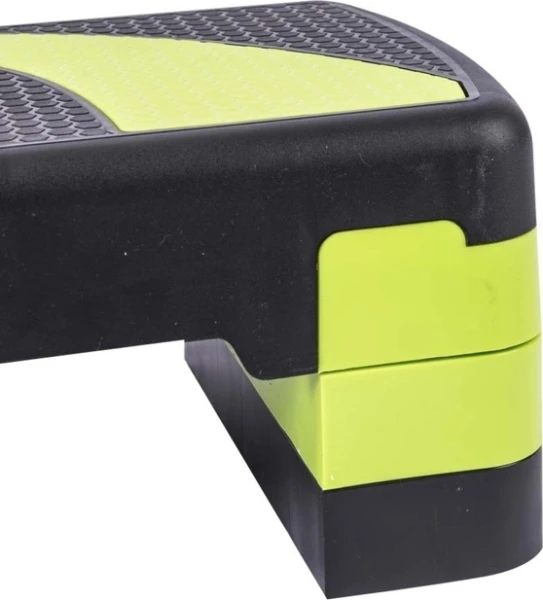 Степ-платформа LiveUp POWER STEP чорно-салатова LS3168B