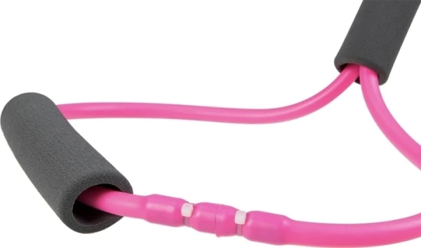 Еспандер-вісімка LiveUp SOFT EXPANDER LIGHT RESISTANCE рожевий LS3202-Lp