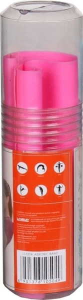 Еспандер-стрічка LiveUp TPE BAND LIGHT RESISTANCE рожевий LS3204-L