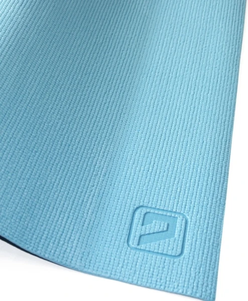 Коврик для йоги LiveUp PVC YOGA MAT голубой LS3231-04b