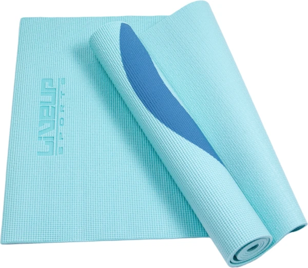 Коврик для йоги LiveUp PVC PRINTED YOGA MAT голубой LS3231C-06b