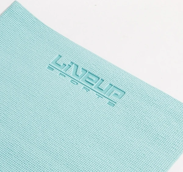 Коврик для йоги LiveUp PVC PRINTED YOGA MAT голубой LS3231C-06b