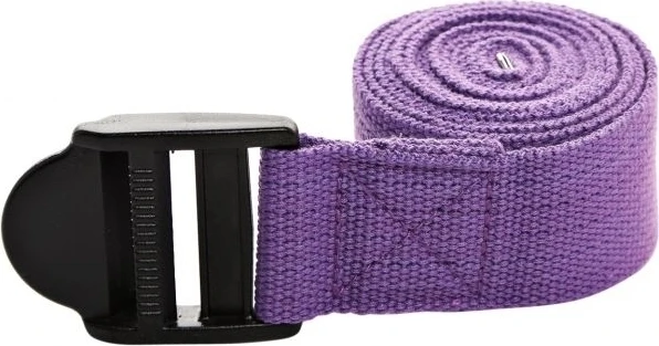 Ремінь для йоги LiveUp YOGA STRAPS фіолетовий LS3236A