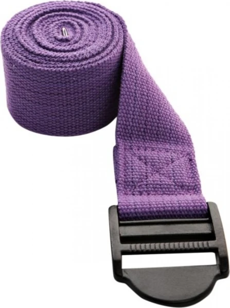 Ремінь для йоги LiveUp YOGA STRAPS фіолетовий LS3236A