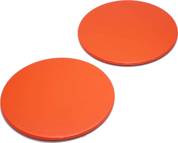 Глайдинг-диски LiveUp SLIDING DISC помаранчево-чорні LS3360