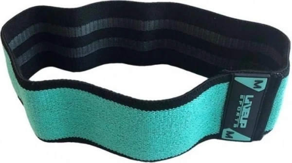 Еспандер-петля LiveUp HIP BAND M бірюзовий LS3629-M