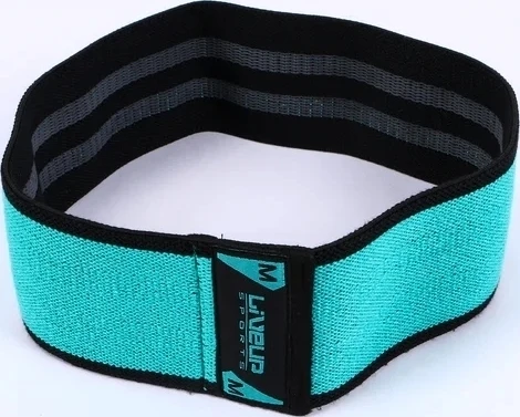 Еспандер-петля LiveUp HIP BAND M бірюзовий LS3629-M