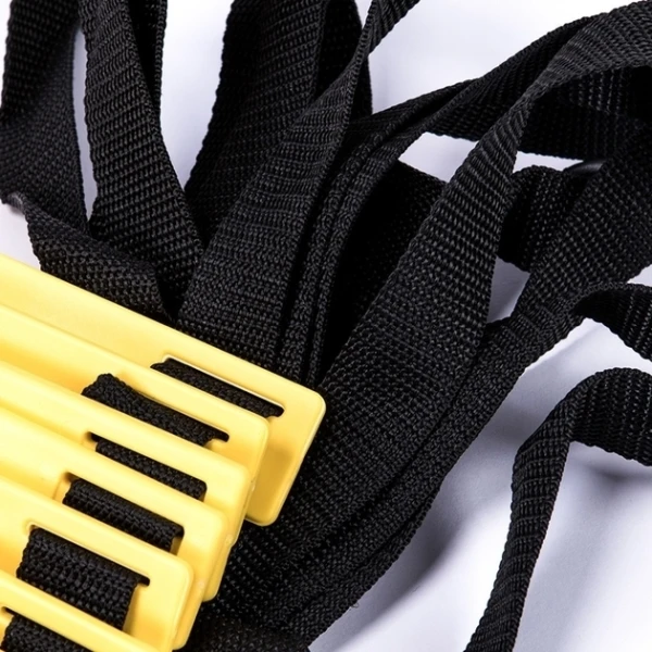 Координаційна драбина LiveUp AGILITY LADDER 16 сходинок, 8 метрів жовта LS3671-8