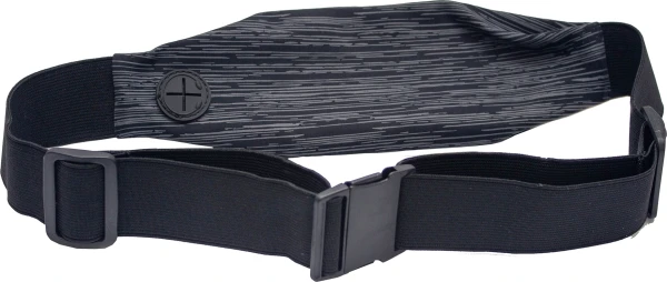 Сумка на пояс LiveUp WAIST PACK черно-темно-серая LS3733-blk