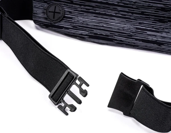 Сумка на пояс LiveUp WAIST PACK черно-темно-серая LS3733-blk