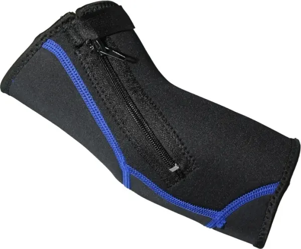 Фіксатор ліктя LiveUp ELBOW SUPPORT чорно-синій L/XL LS5781-LXL