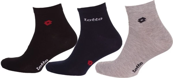 Шкарпетки спортивні жіночі Lotto SOCK ANKLE II S9372 (3 пари)