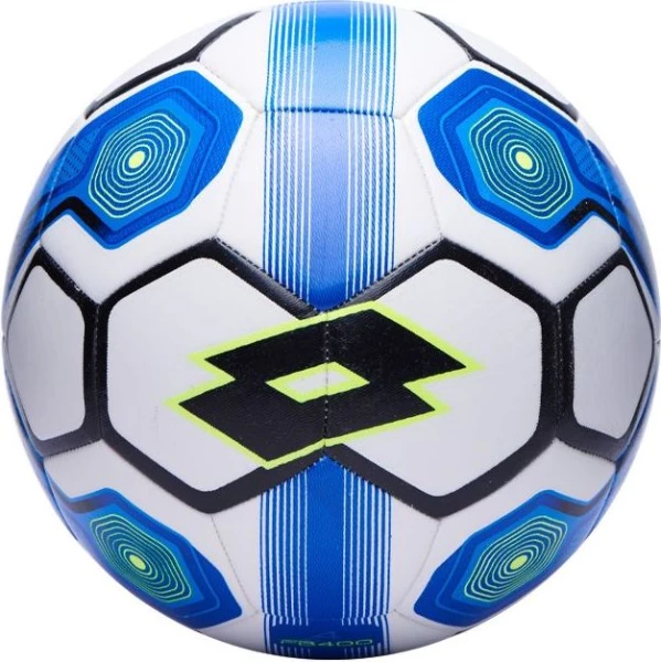 Мяч футбольный Lotto BALL FB 400 4 бело-синий 217311/216652/74M Размер 4