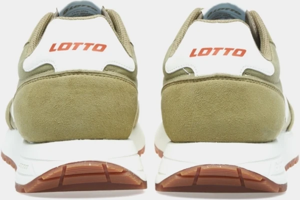 Кросівки Lotto TRAINER 2000 AMF CVS оливково-білі 219265/A9K