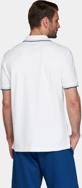 Тенниска Lotto POLO CLASSICA I бело-синяя 219238/BXC