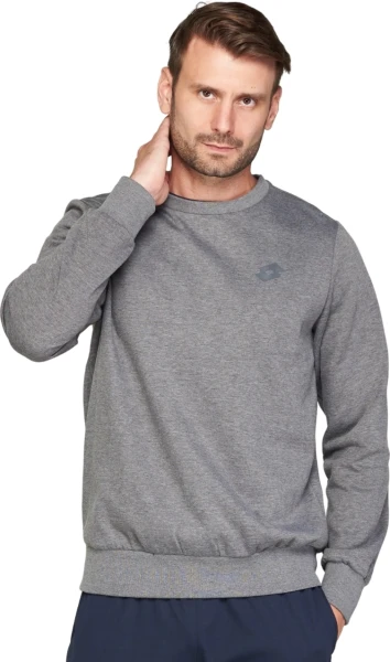 Свитшот Lotto MSC SWEAT RN MEL серый 217947/P73