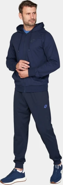 Толстовка Lotto MSC SWEAT FZ HD III темно-синяя 220664/1CI