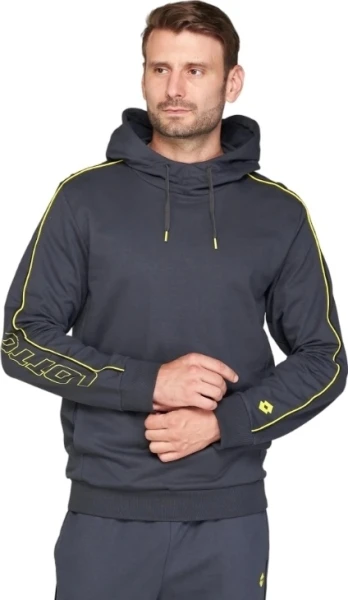 Худі Lotto LOGO TRE SWEAT HD темно-сіро-жовте 220699/014
