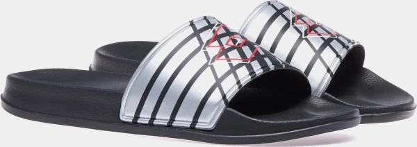 Шлёпанцы Lotto KILA III SLIDE черно-серебряные 220995/5SR