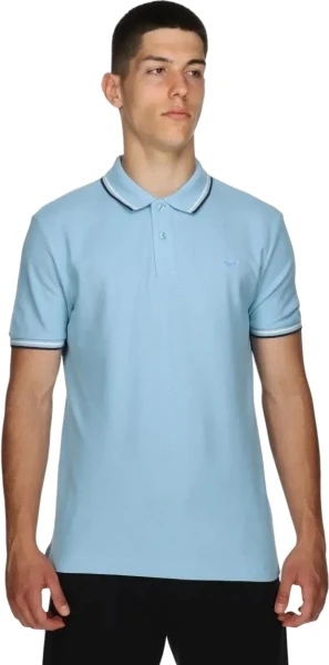 Теніска Lotto POLO CLASSICA I блакитно-біло-темно-синя 219238/BXI