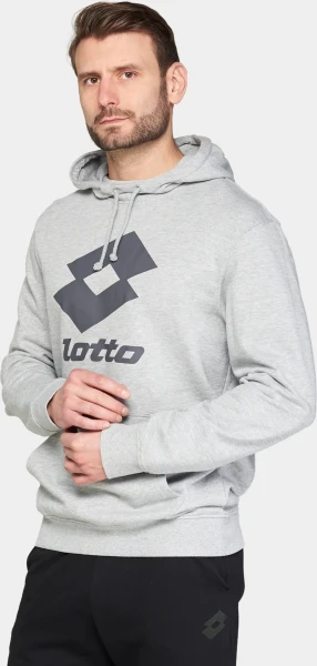 Худі Lotto SMART IV SWEAT HD 2 MEL сіре 220170/B6O