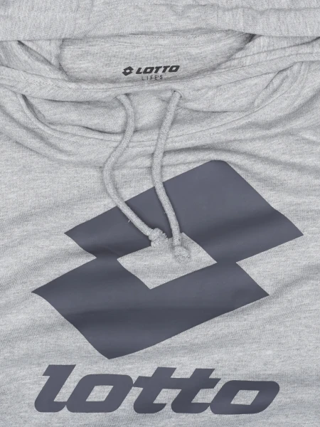 Худі Lotto SMART IV SWEAT HD 2 MEL сіре 220170/B6O