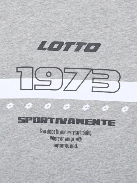 Футболка Lotto TEE PRISMA III MEL JS сіра 215866/1CW