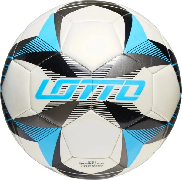 Футбольный мяч Lotto BALL FB 500 EVO 5 бело-голубо-черный Размер 5 218852/212285/5JG