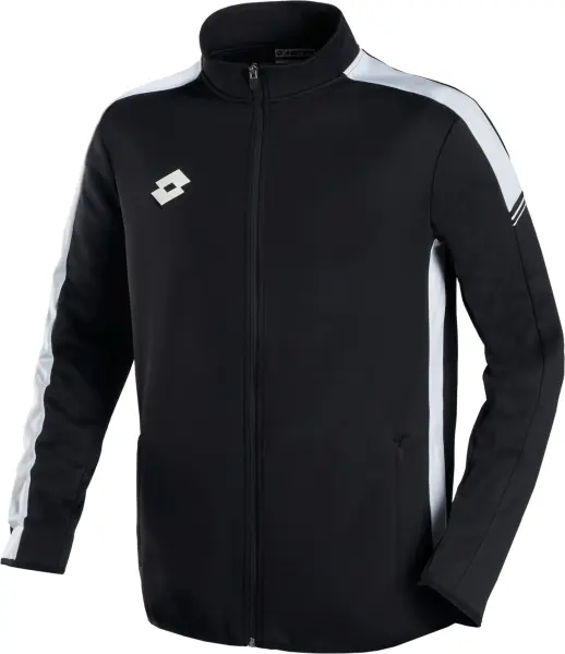 Олімпійка (мастерка) Lotto ELITE PLUS SWEAT FZ PL чорно-біла 216574/1CL