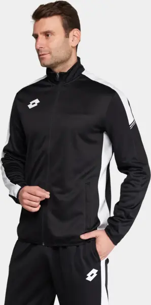 Олімпійка (мастерка) Lotto ELITE PLUS SWEAT FZ PL чорно-біла 216574/1CL