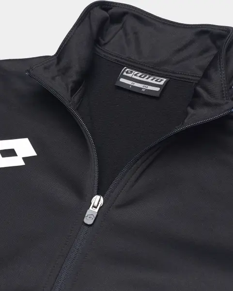 Олімпійка (мастерка) Lotto ELITE PLUS SWEAT FZ PL чорно-біла 216574/1CL