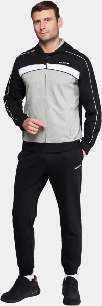 Спортивний костюм Lotto SUIT COMPETITION MEL чорно-сірий 222288/1PE