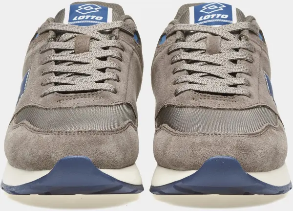 Кроссовки Lotto TRAINER AMF II SUE/NY коричнево-синие 222902/DM9