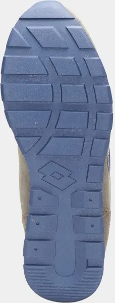 Кроссовки Lotto TRAINER AMF II SUE/NY коричнево-синие 222902/DM9