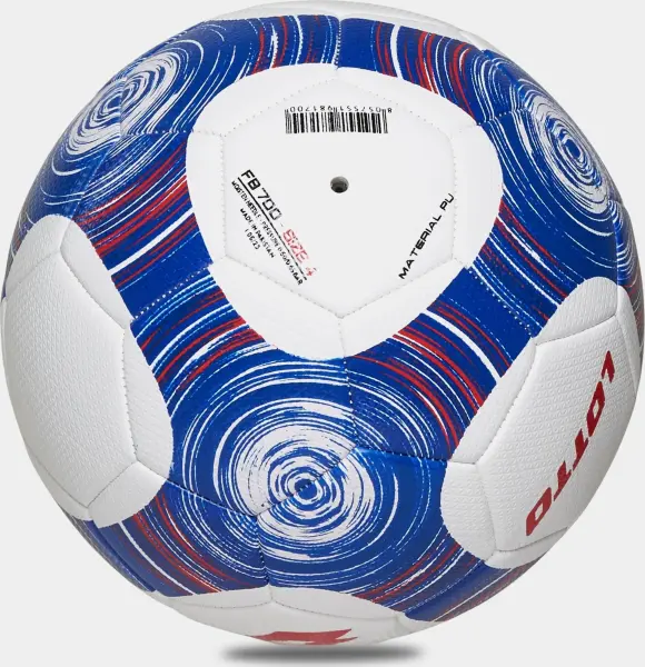 Футбольний м'яч Lotto BALL FB 700 4 біло-синьо-червоний Розмір 4 223030/223029/DR2