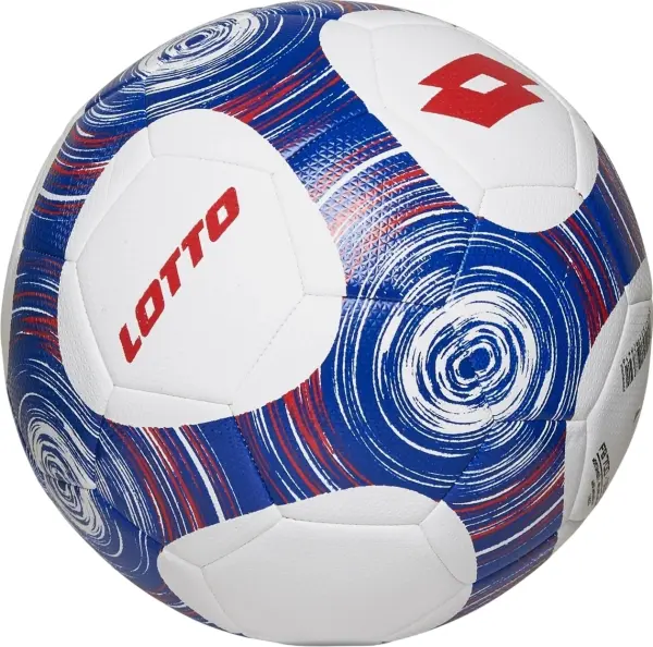 Футбольний м'яч Lotto BALL FB 700 5 біло-синьо-червоний Розмір 5 223028/223027/DR2