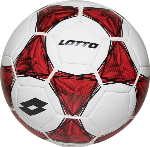 Футзальний м'яч Lotto BALL FS TACTO 700 біло-червоно-чорний Розмір 4 223031/223032/23B