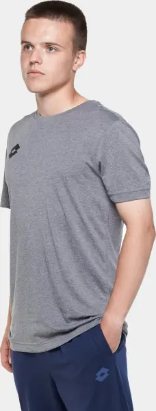 Футболка Lotto ELITE TEE MEL JS серая 216561/P73